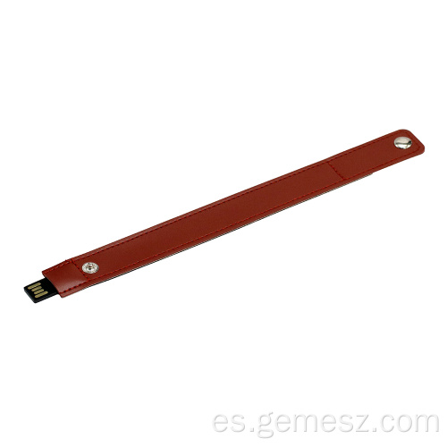 Pulsera de cuero Unidad flash USB Unidad de memoria de muñeca